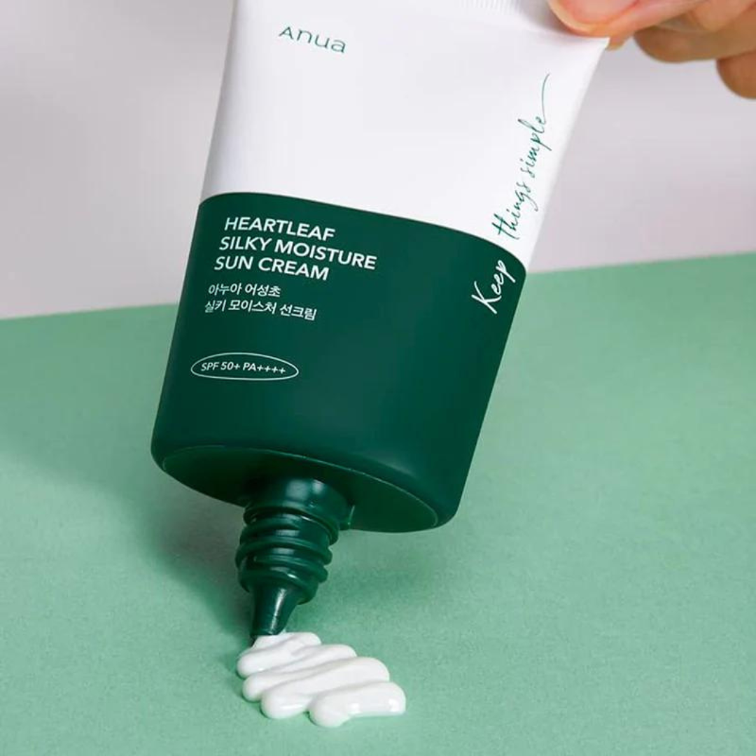 Heartleaf Silky Moisture Sunscreen ANUA - HEARTLEAF SILKY MOISTURE SUNSCREEN