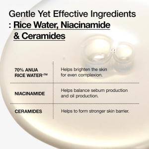 ANUA - RICE 70 GLOW MILKY TONER