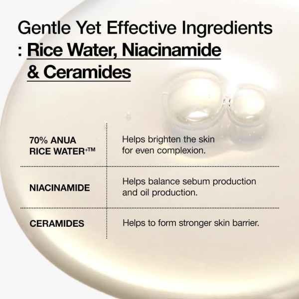 ANUA - RICE 70 GLOW MILKY TONER