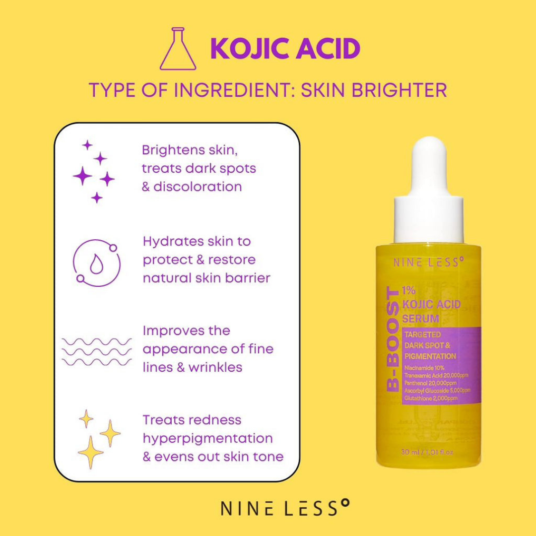 Nineless - B-Boost 1% Kojic Acid Serum Nineless - B-Boost 1% Kojic Acid Serum